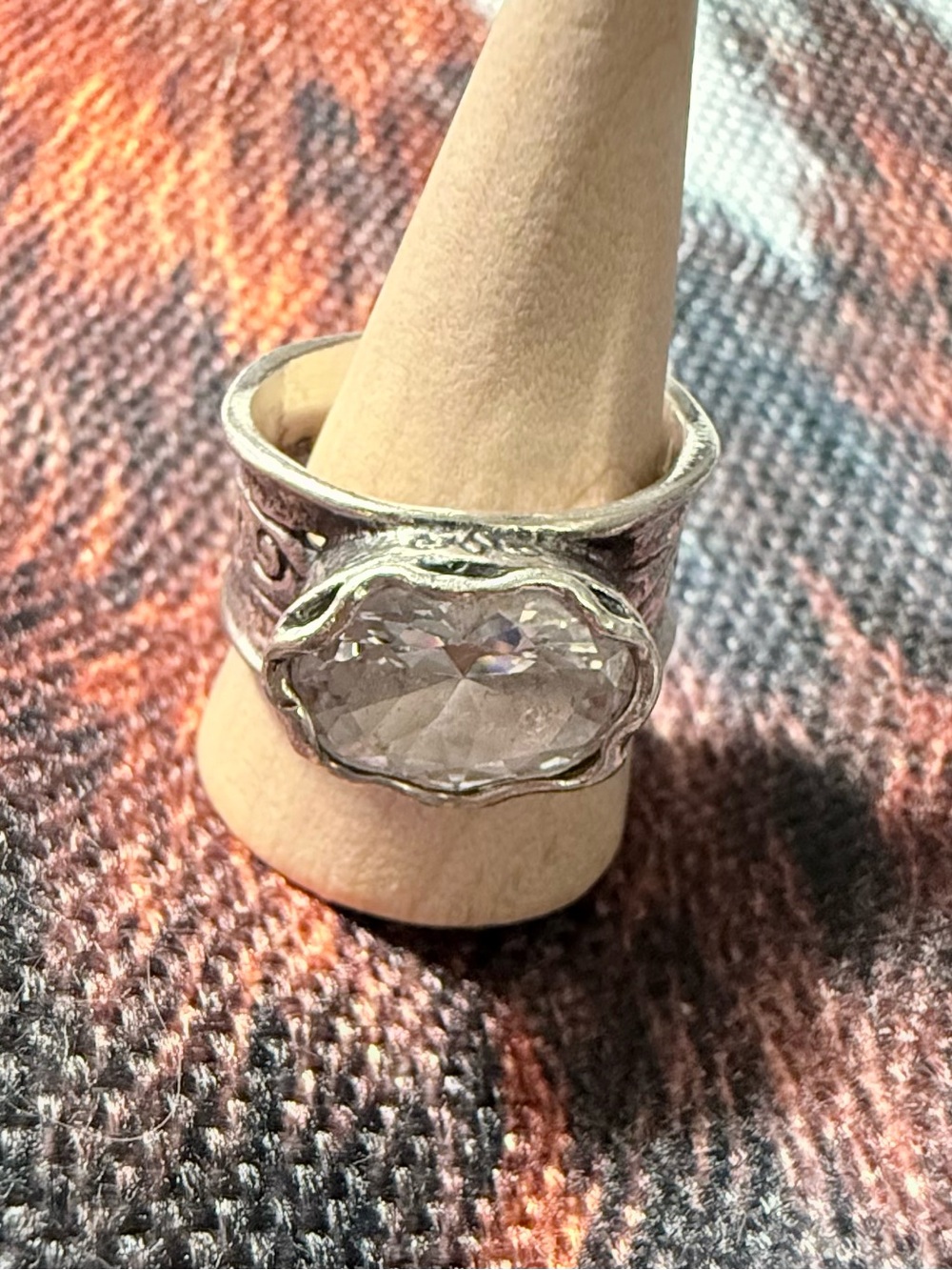 SILPADA 8.5 Rustic Royalty Ring .925 Sterling